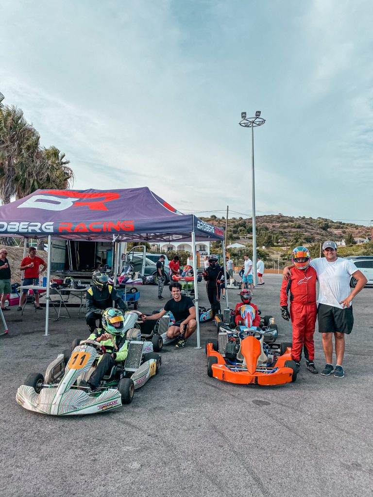 group karting picture